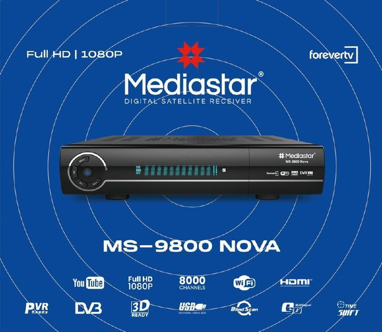 گیرنده دیجیتال مدیااستار مدل MS9800 NOVA
