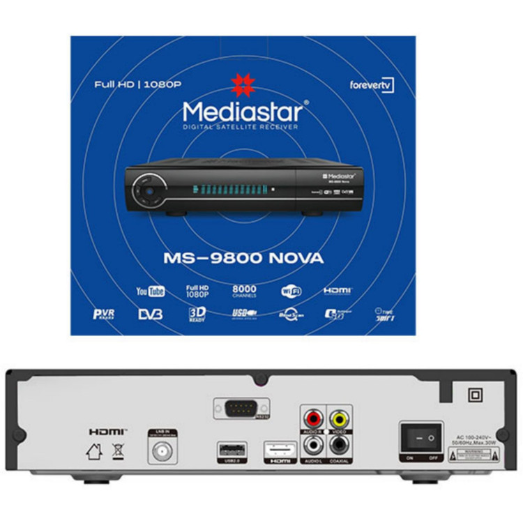 گیرنده دیجیتال مدیااستار مدل MS9800 NOVA