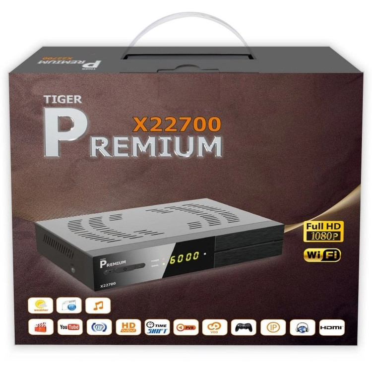 گیرنده پریمیوم مدل X22700 | فول اچ دی، وایفای، پشتیبانی از IPTV و CCCAM
