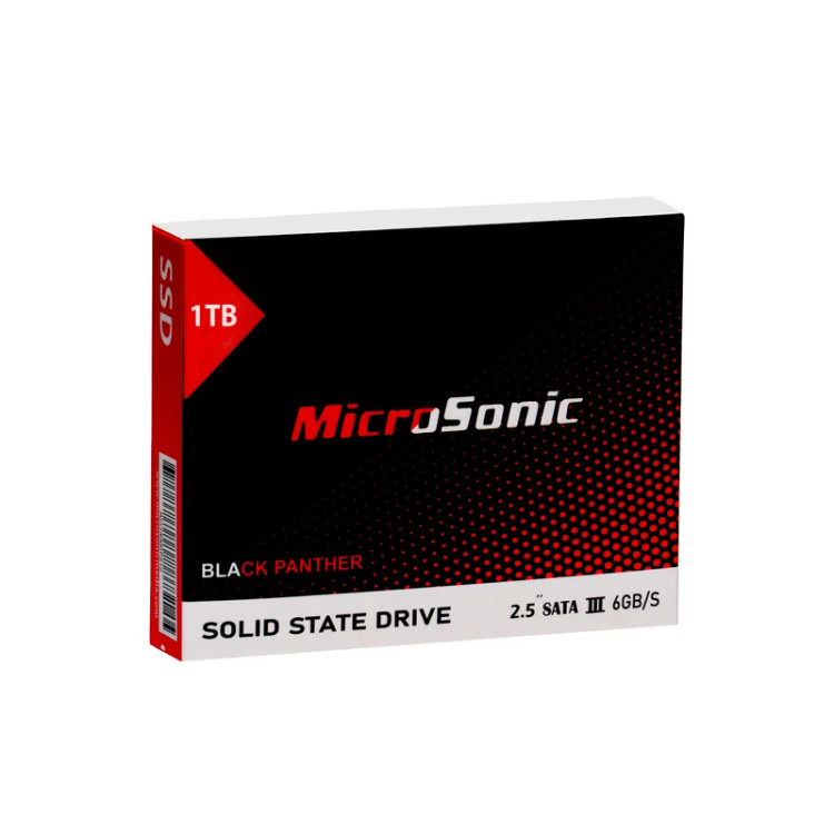 هارد SSD اینترنال میکروسونیک مدل Black Panther ظرفیت ۱ ترابایت