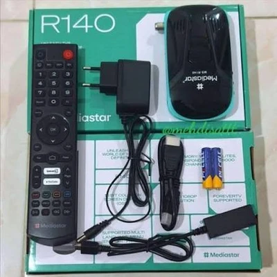 گیرنده دیجیتال مدیا استار مدل R140 ورژن ۲ با ریموت کنترل جدید
