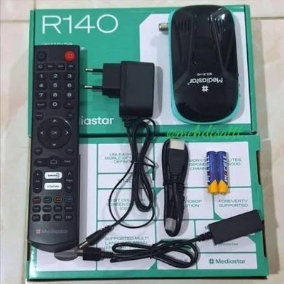 گیرنده دیجیتال مدیا استار مدل R140 ورژن ۲ با ریموت کنترل جدید